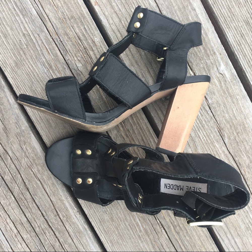 Steve Madden Black Heels